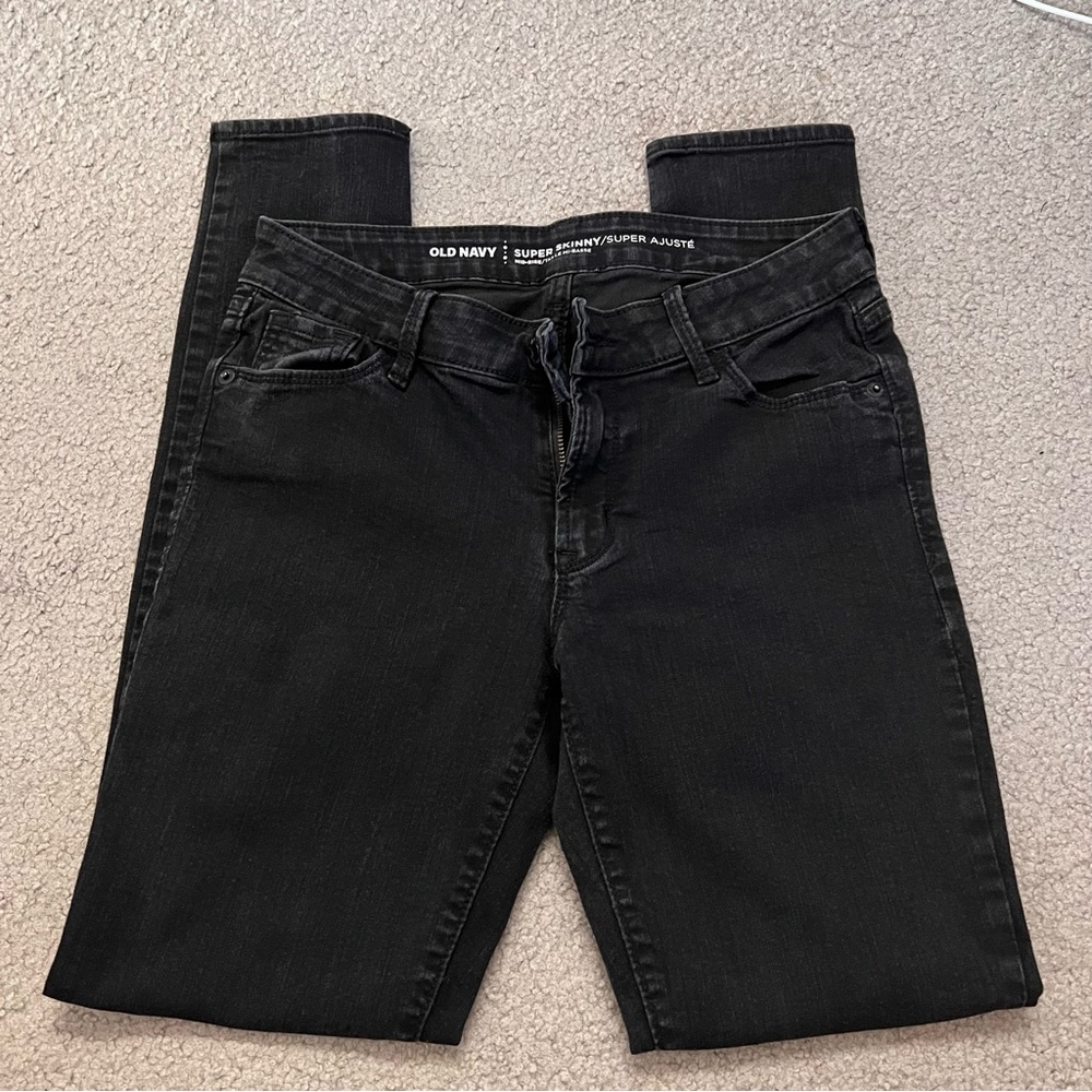 OLD NAVY SUPER SKINNY JEANS! ✨